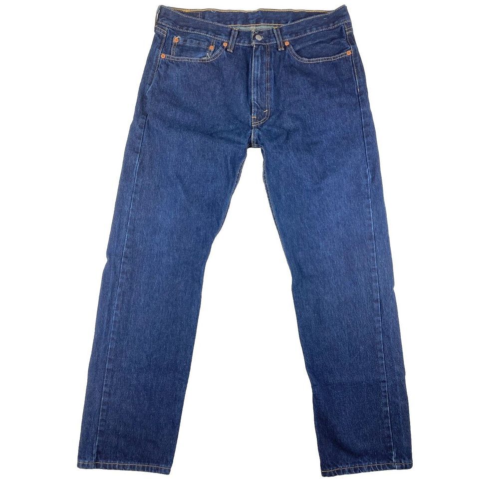 Levi's 505 Denim Jeans Mens Blue Size 36x32 (36x31.5‎ Measured)